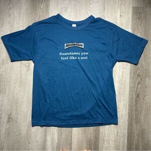 Almond Joy Blue Graphic Tee